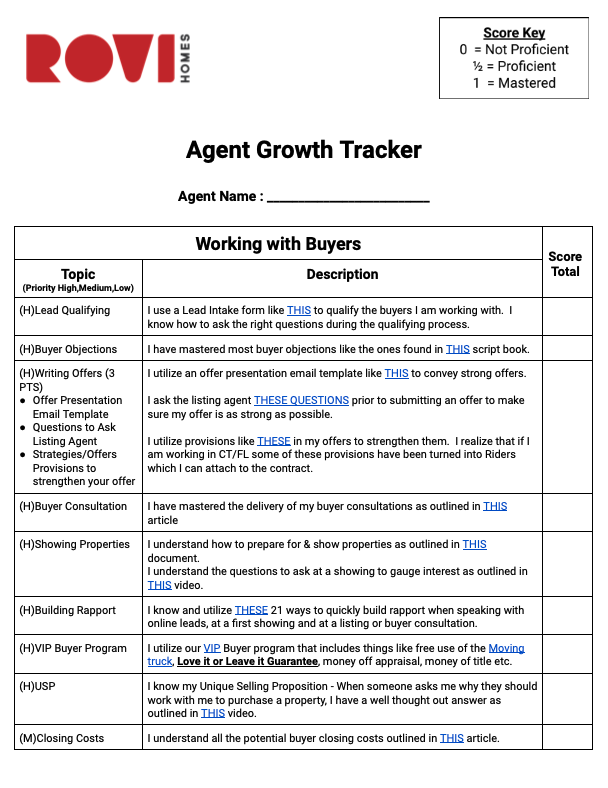 Growth Tracker